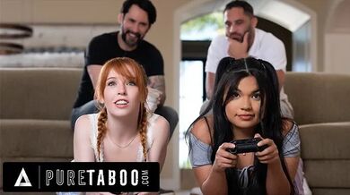 Unhappily Married Dilfs Grow Strong Desire for Stepdaughters Madi Collins & S...