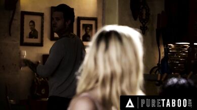 Naive Teen Haley Reed Does Everything to Please Handsome Dominant Studs