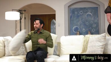 All-natural Milf Lauren Phillips Caught Horny Husband Masturbating with Vacuu...