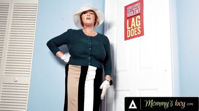 Pov Your Conservative Christian Redhead Stepmom Gets Lustful at the Sight O...