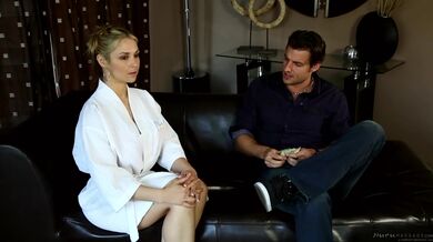 Awkward Auntie sensual massage with nephew