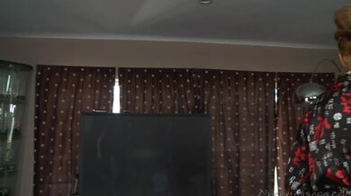 Rubbing all his stress away