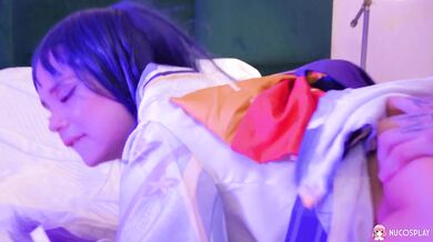 Hot cosplay Bella Grey craves for hard dick and gets it.