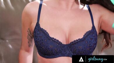 Pretty Gina Valentina Would rather get Laid by Her Hot Crush Karlee Grey than...