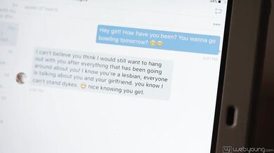 Young Lesbians Alexa Grace and Kristen Scott