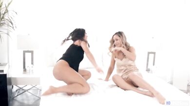 Two Best Friends Having Passionate Lesbian Sex