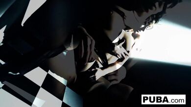 Gorgeous Big Tittied Brunette Loves Masturbating