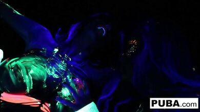 Black Light with Abigal & Ava Addams