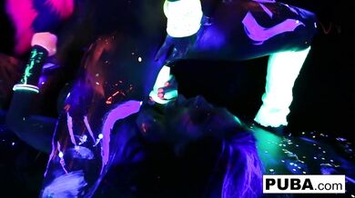 Black Light with Abigal & Ava Addams