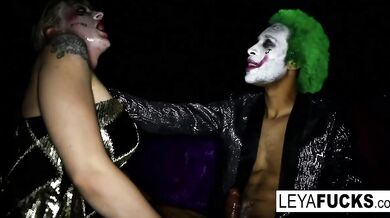 Cos Play Whorley Quinn gets fucked