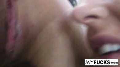 Busty Avy and Aurora Snow Home Vid