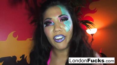 London Keyes Gets a Cock For a Treat