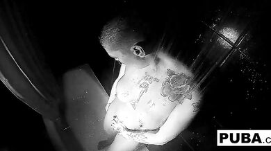 Jezebelle gets steamy in the shower