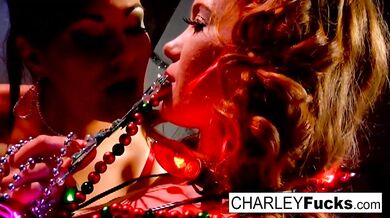 Charley & her sexy girlfriend fuck