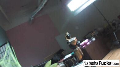 Natasha Nice gives her fans this solo