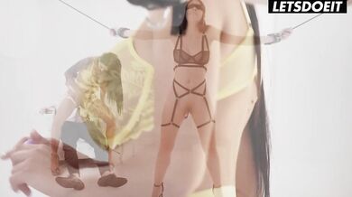 FFM Moments with StepBro and His StepSisters - WHITEBOXXX