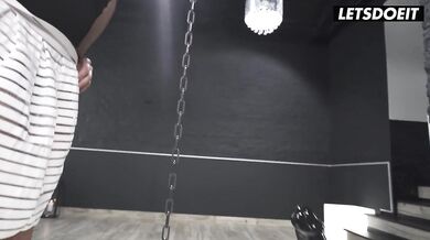 Anal Slut Cherry Kiss Crazy Throat Fucking & Rough Anal Banging - LETSDOEIT