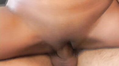 Nasty Asian chick gets her fuck holes screwed by a older man with big dick after hot licking