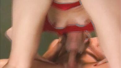 Nasty blonde pleases her bush and gets rough fuck from a handsome guy with big cock