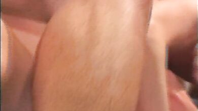 Two American friends destroy all fuck holes of a petite blonde chick on the bed