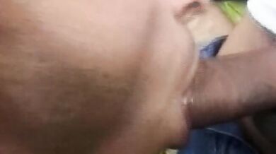 Horny guy gets deep anal fuck outdoor while he smashes a girl with tight ass