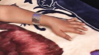 Busty black babe gets her hairy pussy drilled deep by a big black cock in her first porn movie