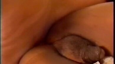 Black shemale gets her ass screwed by black and white guys in hot gangbang