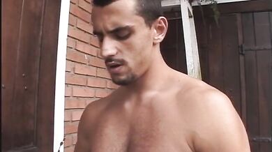 Pretty Brazilian babe gets her hairy pussy and ass screwed outside by her boyfriend big dick