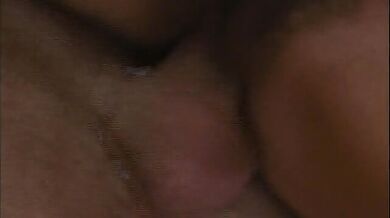 Busty blonde MILF enjoys having intense sex with a handsome guy on the bed and gets cum on face