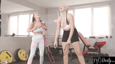 Busty Czech Babe Angel Wicky Makes the First Move on Petite Josephine Jackson - S16:E1