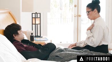 Teacher Milf Dana Vespoli Shows Her Injured Favorite Student how Much She Car...