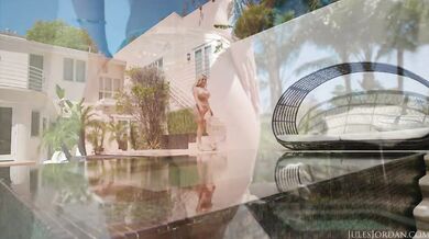 Busty Slut Savannah Bond's First Gangbang