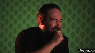 Deeper. hot babe dominated