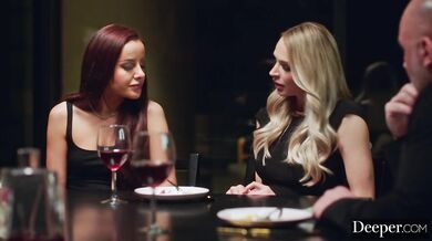 Deeper. Vanna & Emma Explore Their Dark Kinks With A Client