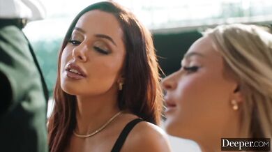 Deeper. Vanna & Emma Explore Their Dark Kinks With A Client