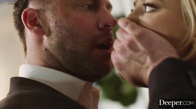 Deeper. Bratty Blake has a fetish she hides from hubby