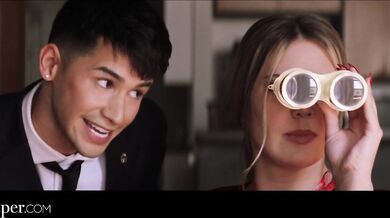 Deeper.Stunning babe Anya seduces guy next door