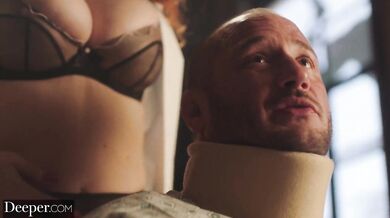 Deeper. Redhead always gets what she wants