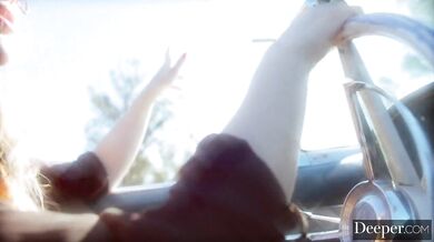 Deeper. Bust blonde has affair