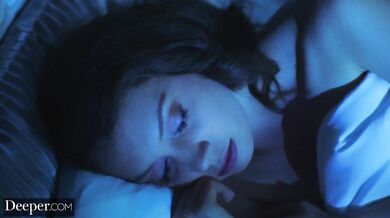 Deeper. Hot babe fucked in threesome