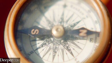 Deeper. Hot babe fucked in threesome