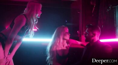 Deeper. Kayden and Kenna Fuck VIP in Strip Club Booth