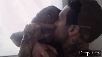 Deeper. Gorgeous Ebony Ashley Aleigh Fucked from Every Angle