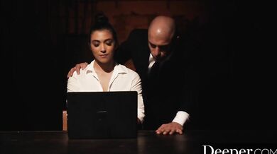 Deeper. Brooklyn Gray Aggressive DP Behind Dumpster