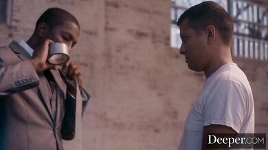 Deeper. Black Stud Ties Up Lacy’s Cuckold Boyfriend