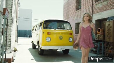 Deeper. Lily Labeau Shows Him Technology Free Fun