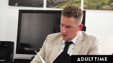 Cory Chase Sucks Therapist's Cock During Session!