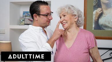 Sex-Starved Granny Is Hungry For Dick