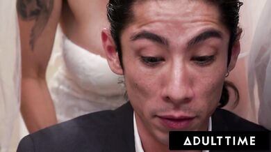 MILF Brides REVERSE GANGBANG Man Together!