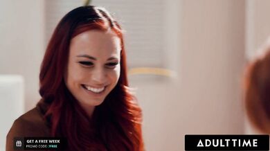 Naughty Redheads Love Sensual Lesbian Sex